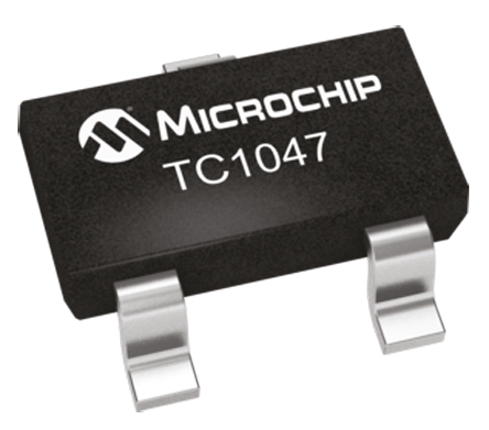 Microchip Voltage Temperature Sensor, Voltage Output, Surface Mount, Analogue, ±2°C, 3 Pins