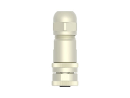 TE Connectivity Circular Connector, 5 Contacts, Cable, M12 Connector, Socket, Female, IP67, T411 Series