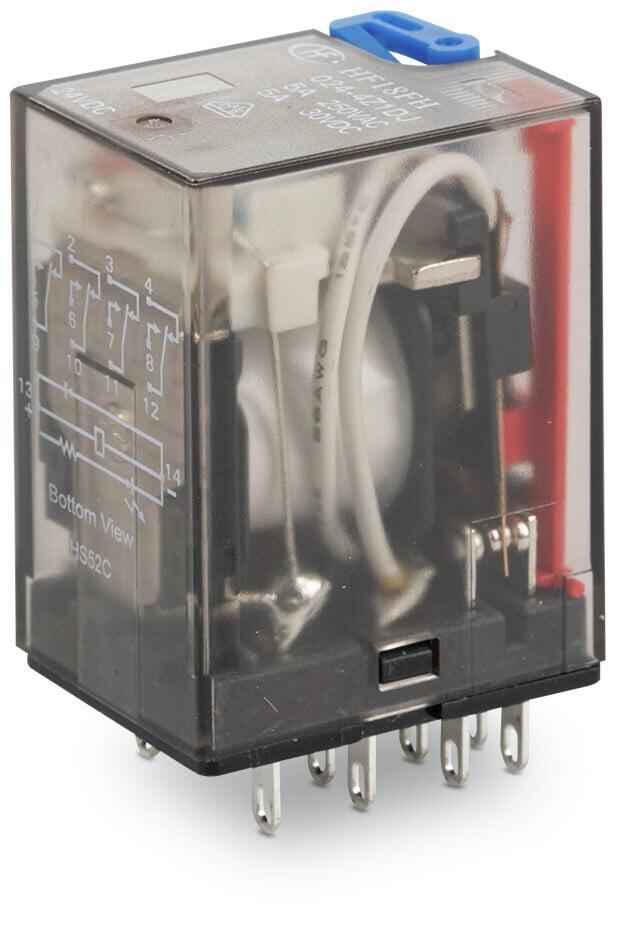 WAGO Pluggable Module Power Relay, 24V dc Coil, 5A Switching Current, 4PDT