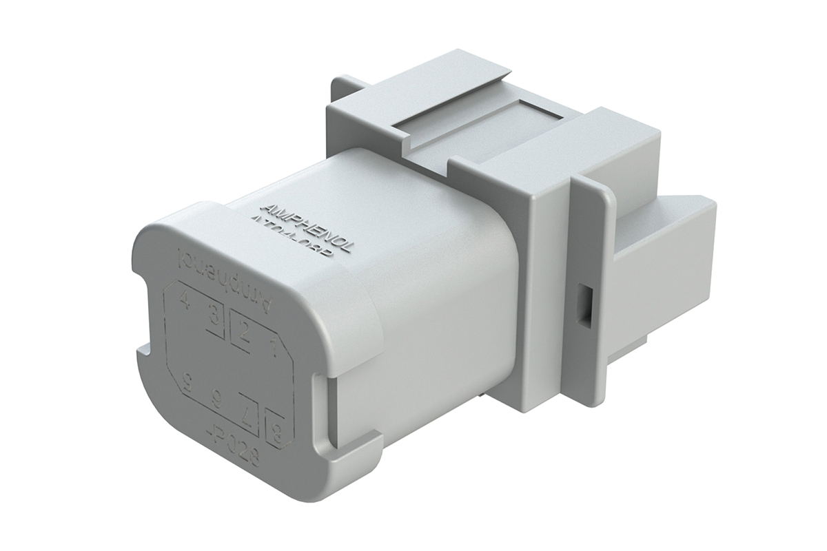 Amphenol Industrial, AT Automotive Connector Plug Grey 8 Way AT04-08PA-P028