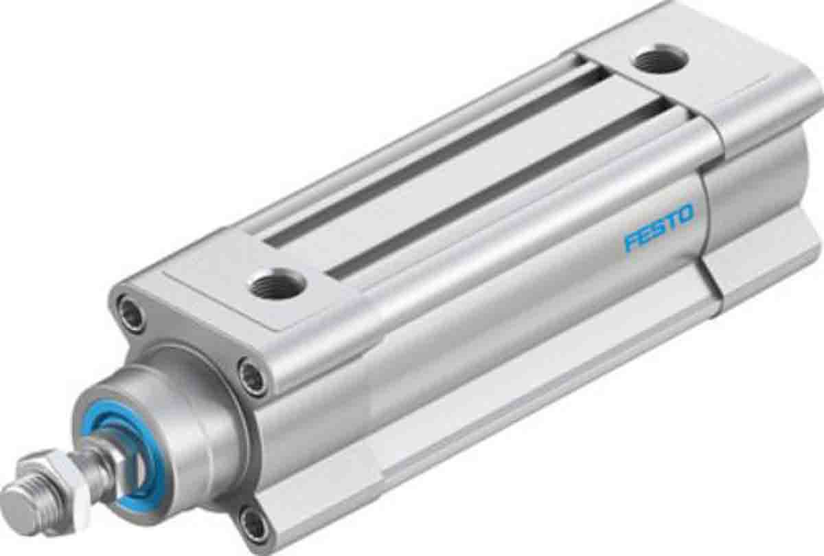 Festo Pneumatic Piston Rod Cylinder - 2123783 40 mm Bore, 70 mm DSBC-40-70-PPSA-N3 Series, Double Acting Acting