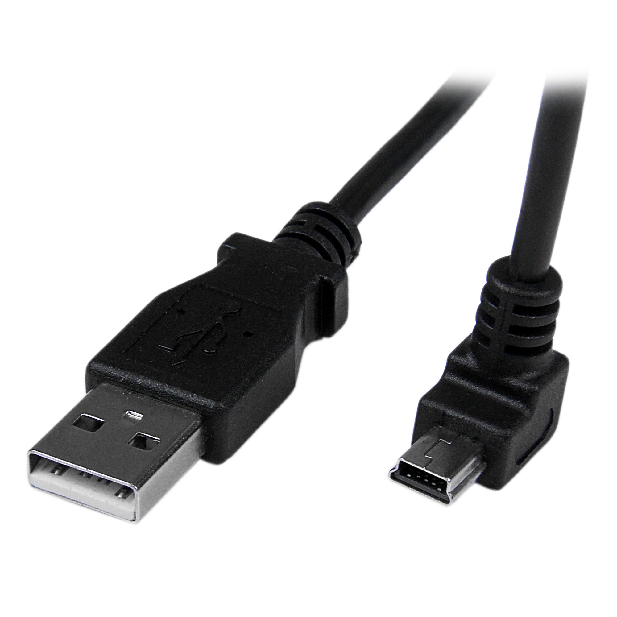 StarTech.com USB 2.0, Male USB A to Male Mini USB B, 480Mbps, 2m