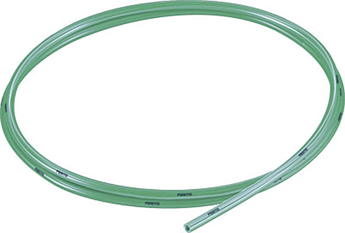 Festo Compressed Air Pipe Green Polyurethane 4mm x 50m PUN-H-T Series, 8048677