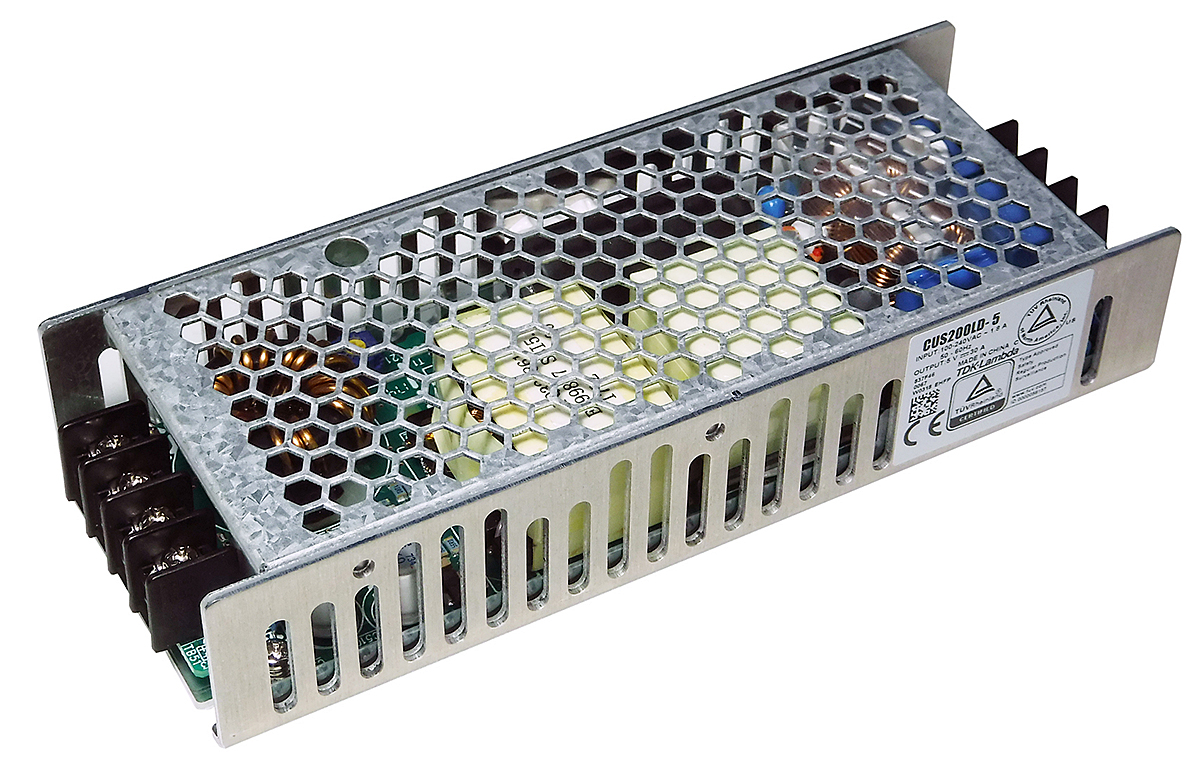 TDK-Lambda Switching Power Supply, CUS200LD-12, 12V dc, 10 A, 12.5 A, 120 (Convection) W, 150 (Conduction) W, 1 Output,