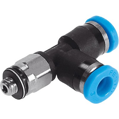 Festo QSMTL Series Push-in Fitting, M5 Male to For tubing outside diameter 4 mm, Threaded-to-Tube Connection Style,
