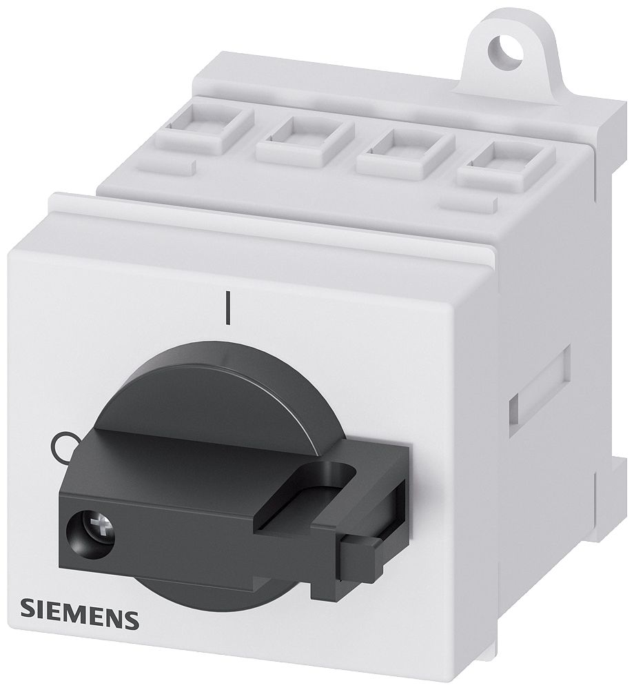 Siemens 4 Pole DIN Rail Isolator Switch - 16A Maximum Current