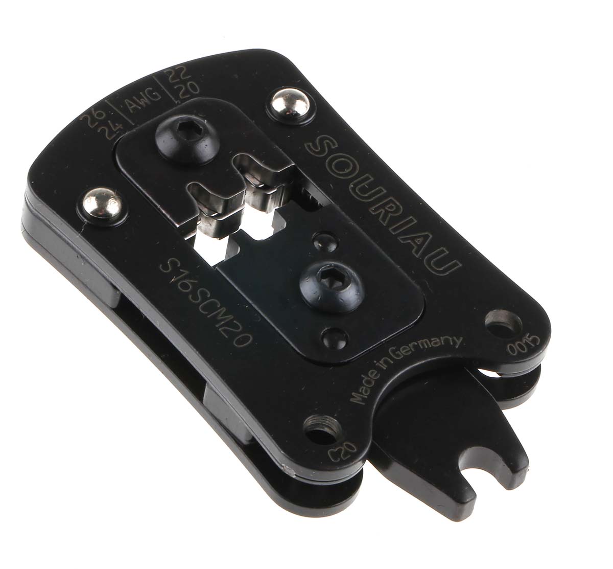 Souriau Sunbank by Eaton, UTS Series Crimping Head, Hex size 1.6mm