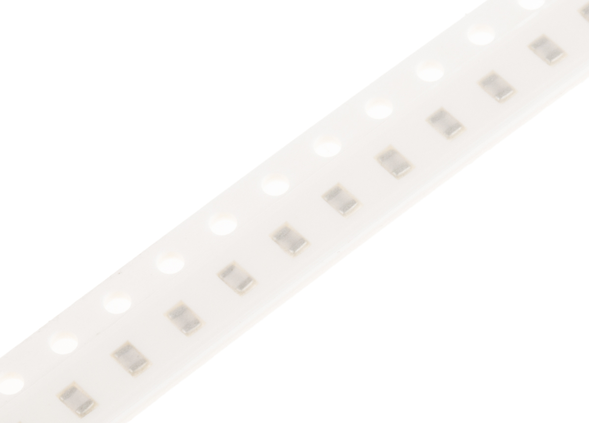 KEMET 22pF Multilayer Ceramic Capacitor MLCC, 50V dc V, ±5% , SMD