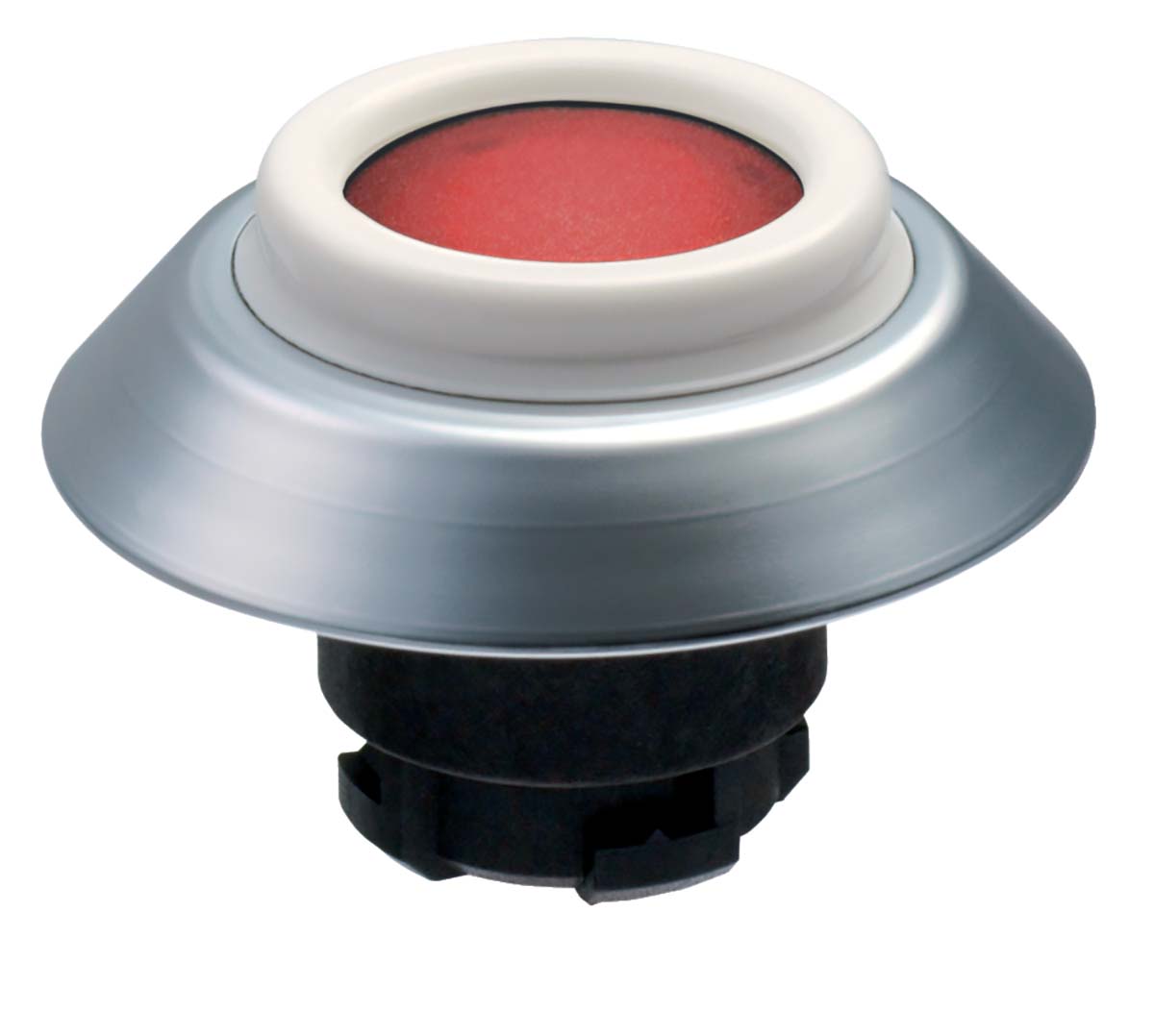 Schmersal NDLRT Series Red Illuminated Momentary Push Button, 22.3mm Cutout, IP67, IP69K