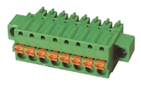 RS PRO, 3.81mm Pitch, 6 Way, , Pluggable Terminal Block, Plug, Panel Mount, Screw Termination
