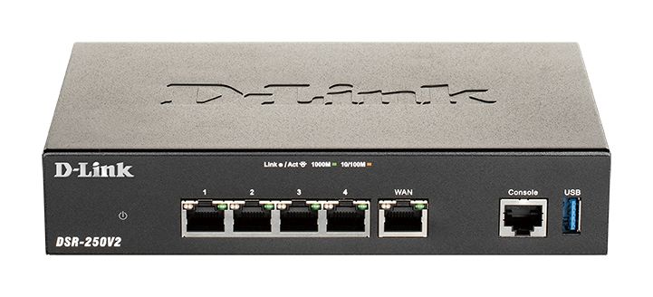 D-Link Unified Services VPN Router WiFi, 5 Ports
