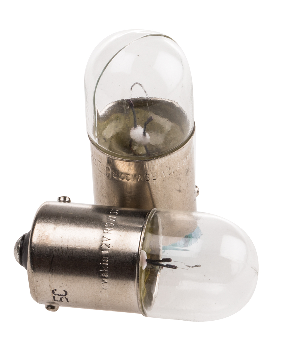 Osram BA15s Automotive Incandescent Lamp, Clear, 12 V