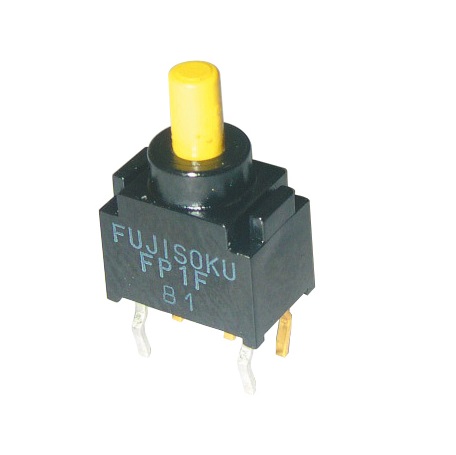 Nidec Components FP Series Push Button Switch, On-(On), PCB, SPDT, 28V dc