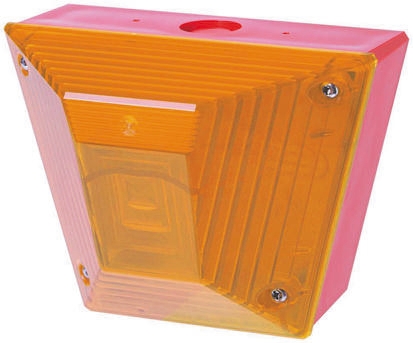 Eaton Amber Flashing Beacon, 18 → 30 V dc, Surface Mount, Xenon Bulb