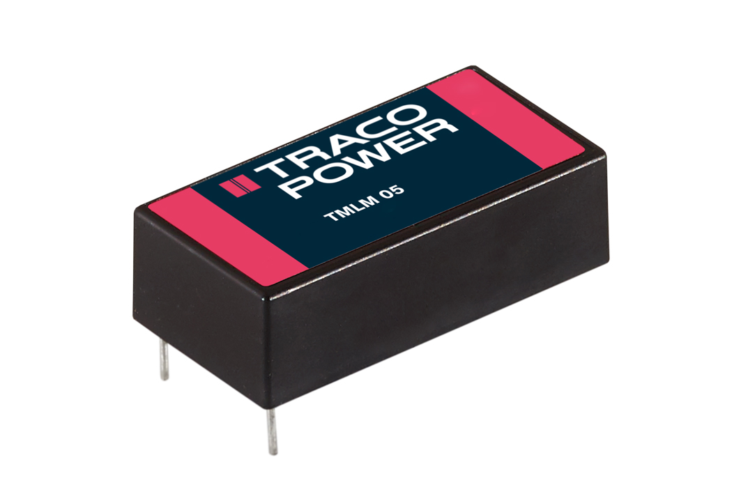 TRACOPOWER Switching Power Supply, TMLM 05124, 24V dc, 230mA, 5.5W, 1 Output, 90 → 264V ac Input Voltage