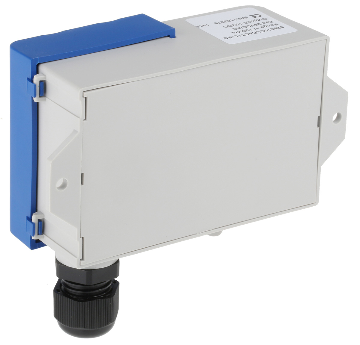 Gems Sensors Pressure Sensor, 0.01bar Min, 1000Pa Max, Analogue Output, Differential Reading