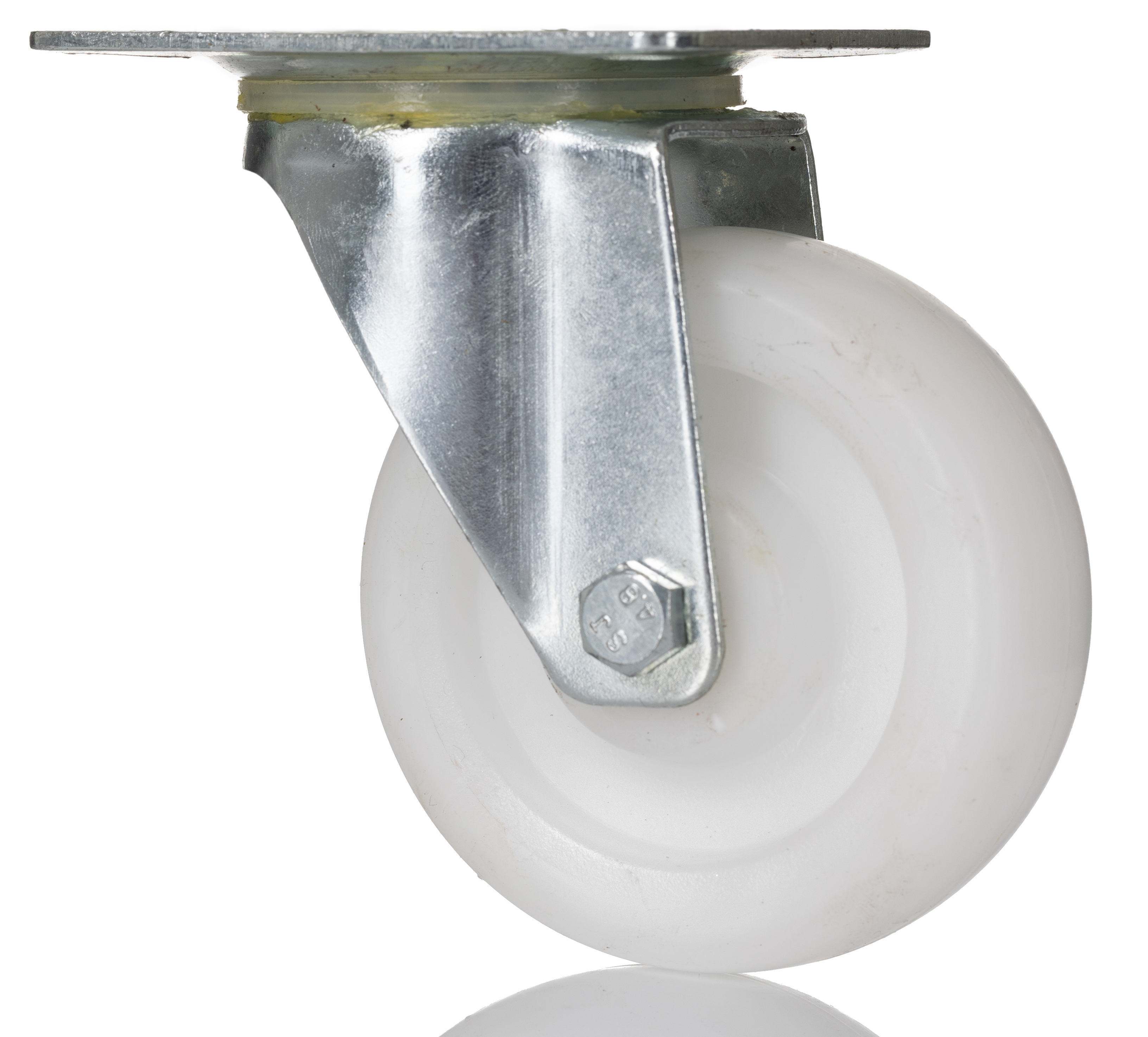 RS PRO Swivel Castor Wheel, 75kg Capacity, 75mm Wheel