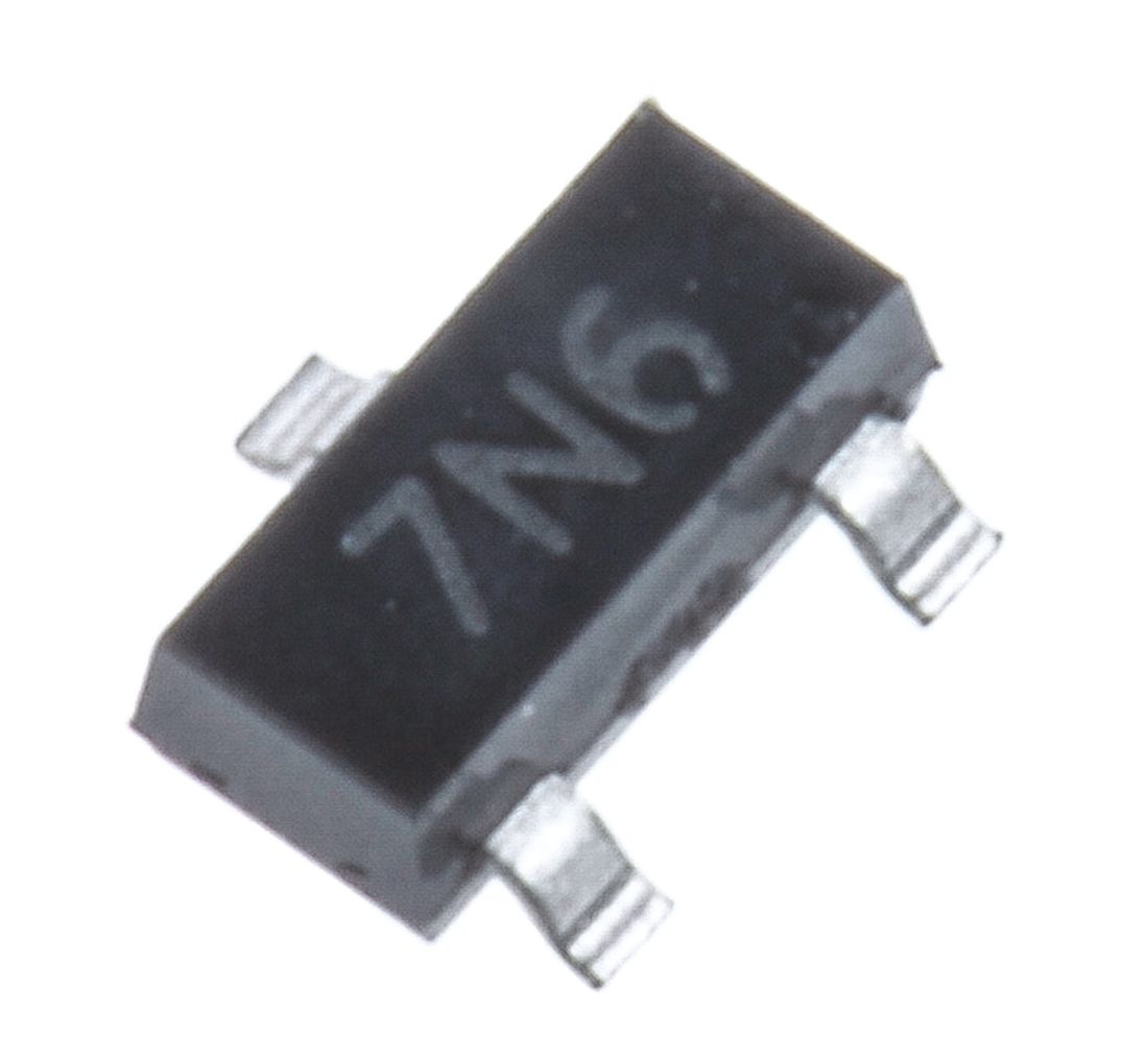 DiodesZetex ZXMN6A07F Type N-Channel MOSFET, 1.2 A, 60 V Enhancement, 3-Pin SOT-23 ZXMN6A07FTA