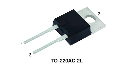Vishay 650 V 10 A Rectifier & Schottky Diode 3-Pin TO-220AC 2L VS-3C10ET07T-M3
