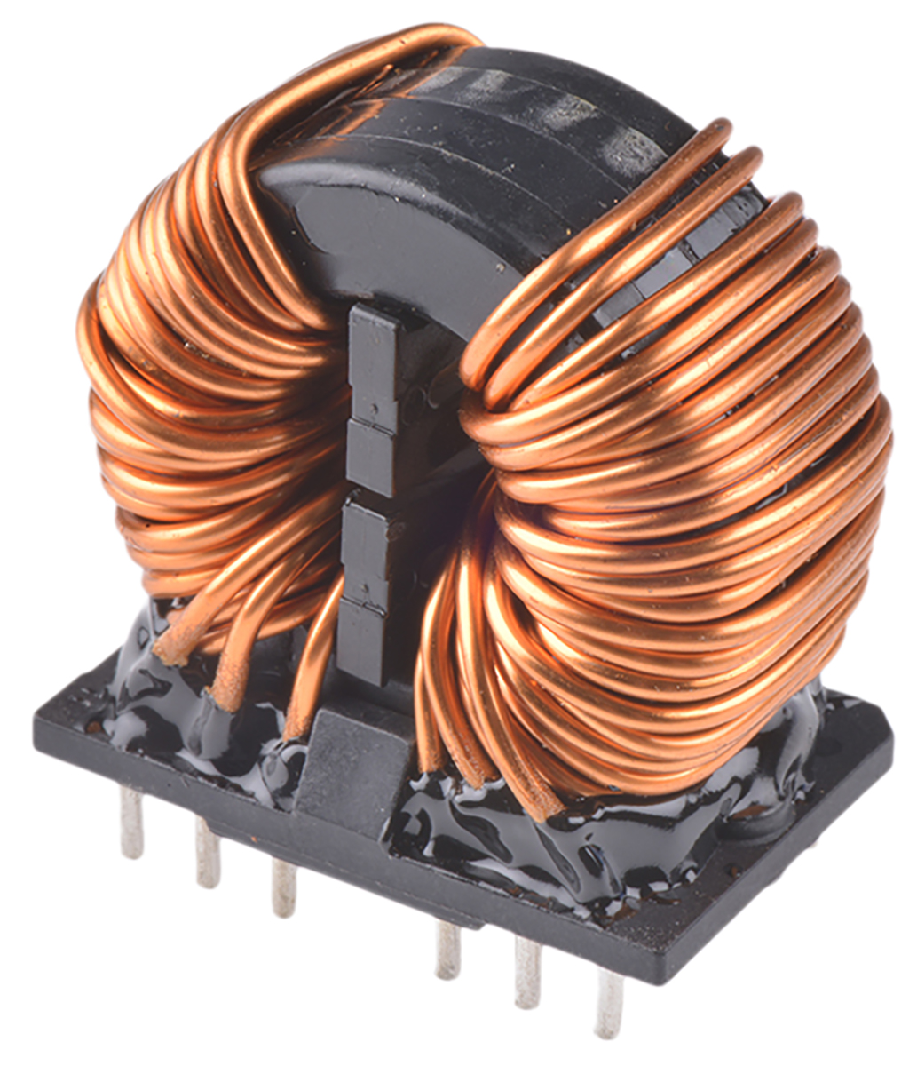 Wurth 2 x 1.5 mH -30 → +50% Nano Crystalline Common Mode Choke, Max SRF:1 kHz → 300 MHz, 38A Idc, 2 x