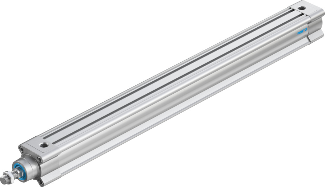 Festo Pneumatic Piston Rod Cylinder - 1376914 40 mm Bore, 500 mm DSBC Series, Double Acting Acting