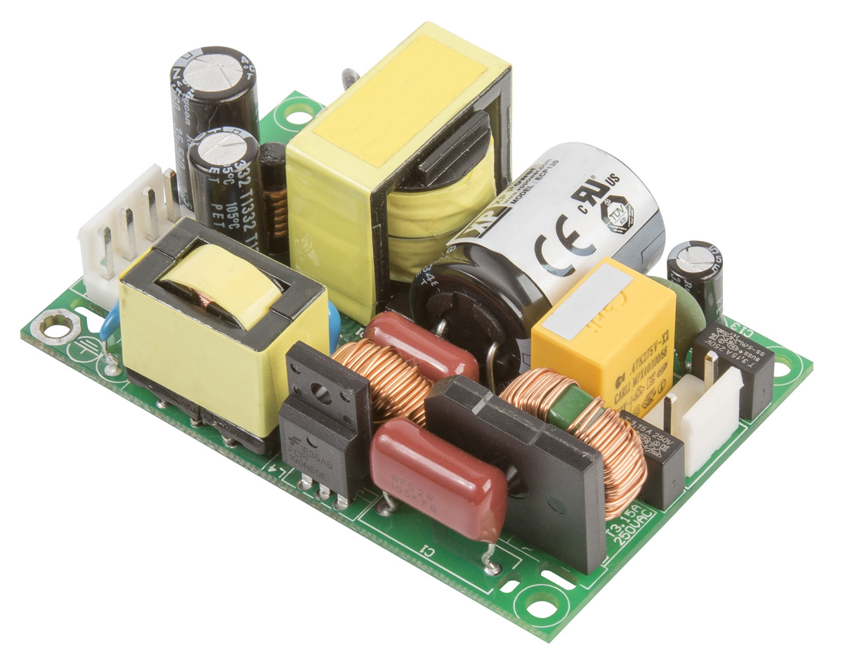 XP Power Switching Power Supply, ECP130PS36, 36V dc, 3.61A, 130W, 1 Output, 85 → 264V ac Input Voltage
