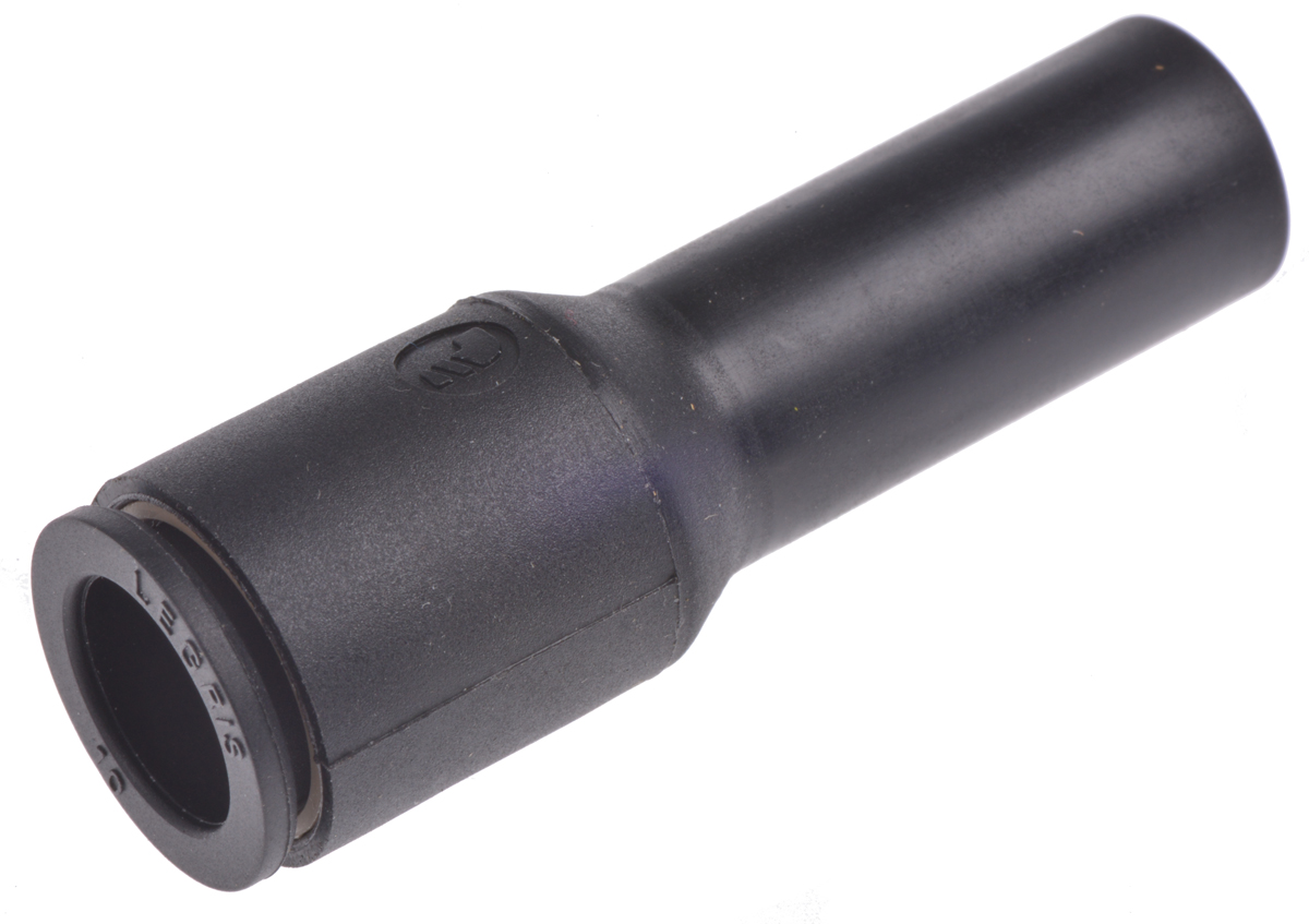Legris LF3000 Series Straight Tube-to-Tube Adaptor, Push In 10 mm to Push In 12 mm, Tube-to-Tube Connection Style