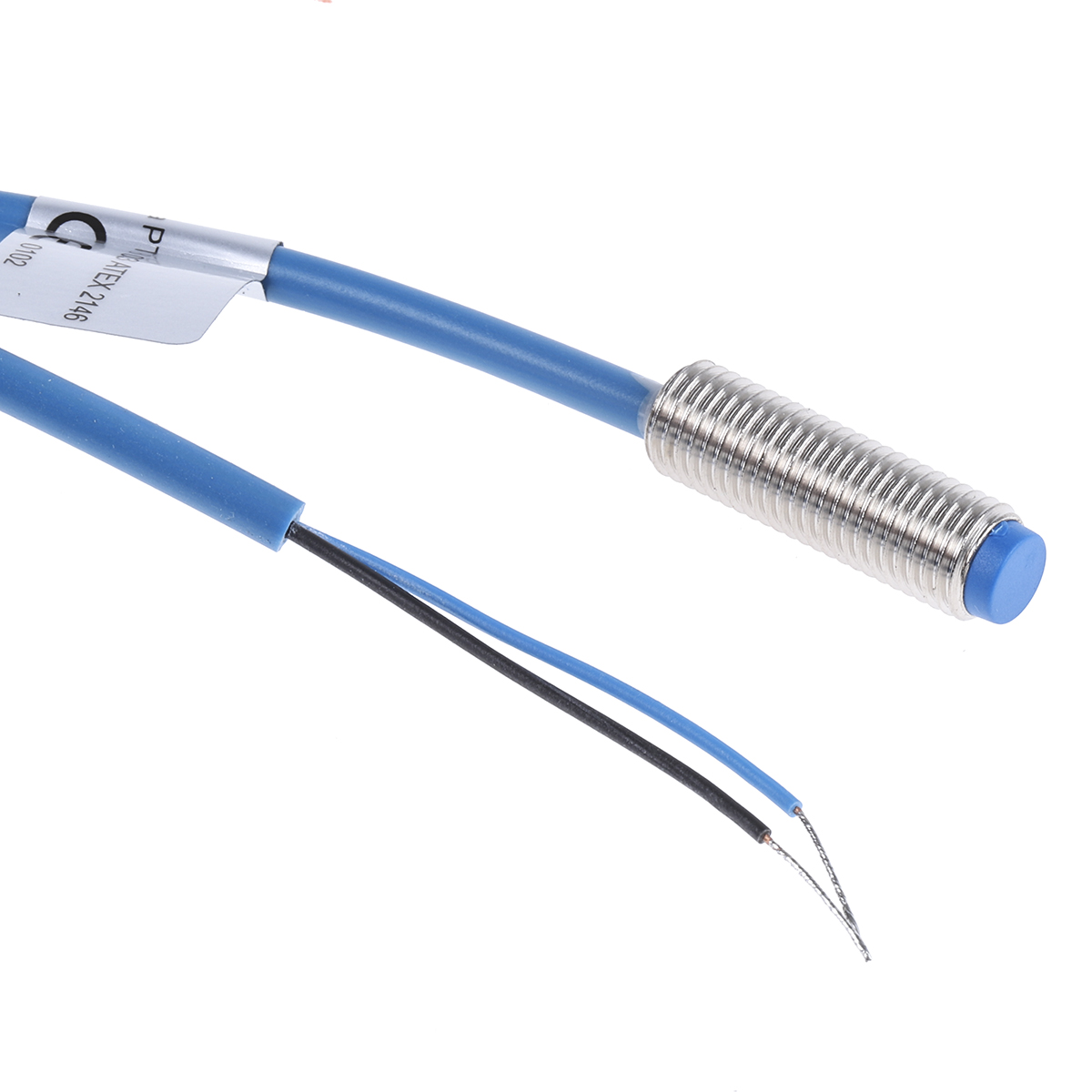 Baumer Inductive Threaded Barrel Proximity Sensor, M8, 2 mm Detection, NAMUR, 5 → 30 V dc