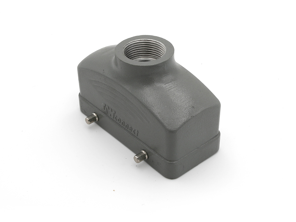 Molex 93601 Heavy Duty Power Connector Hood, M25 Thread, Top Entry