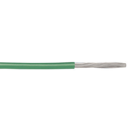 Alpha Wire Hook-up Wire PVC Series Green 1.32 mm² Hook Up Wire, 16 AWG, 26/0.25 mm, 305m, PVC Insulation, 3057 GR001
