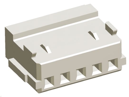 TE Connectivity, AMP Mini CT Female Connector Housing, 1.5mm Pitch, 5 Way, 1 Row