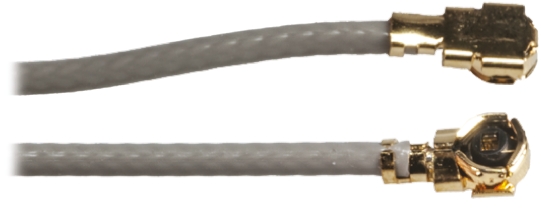 Molex 73412 Series Male UFL to Male UFL, 110 mm 50 Ω