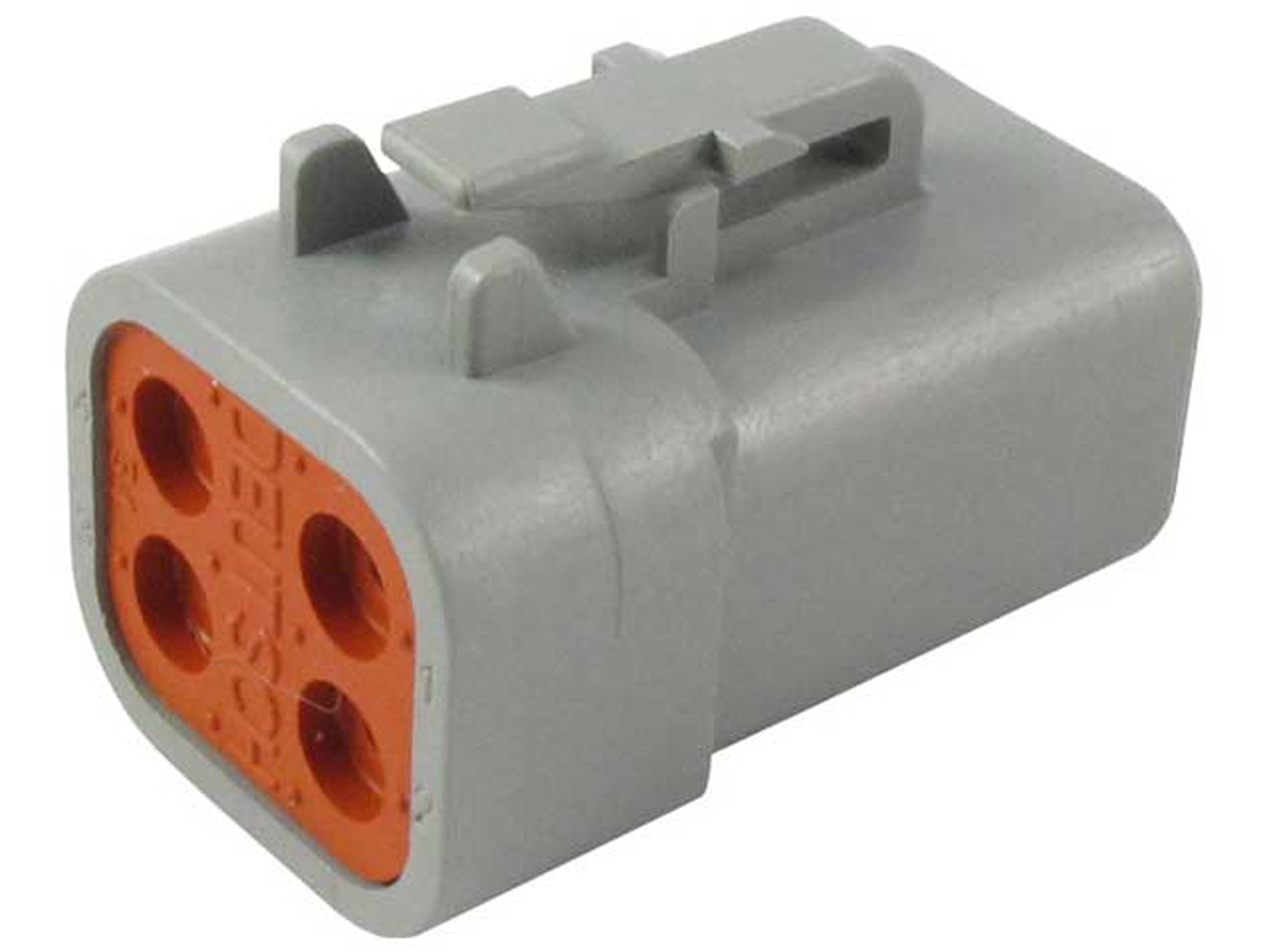 Deutsch, DTP Automotive Connector Plug Grey 4 Way DTP06-4S