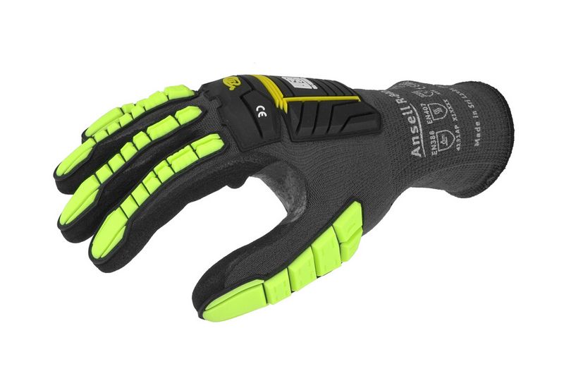 Ansell R840 Nylon, Spandex Nitrile, Nylon, Spandex, Thermoplastic Rubber Trousers, Size 12