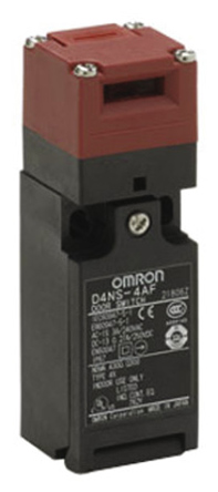 Omron D4NS Series Safety Interlock Switch, 2NC/1NO