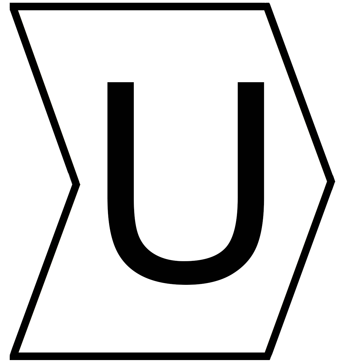 HellermannTyton Helagrip Slide On Cable Markers, Black on White, Pre-printed "U", 1 → 3mm Cable, 901-10280