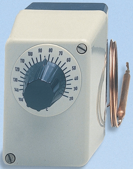 Jumo Capillary Thermostat, +150°C Max, NO/NC, Automatic Reset, Surface Mount