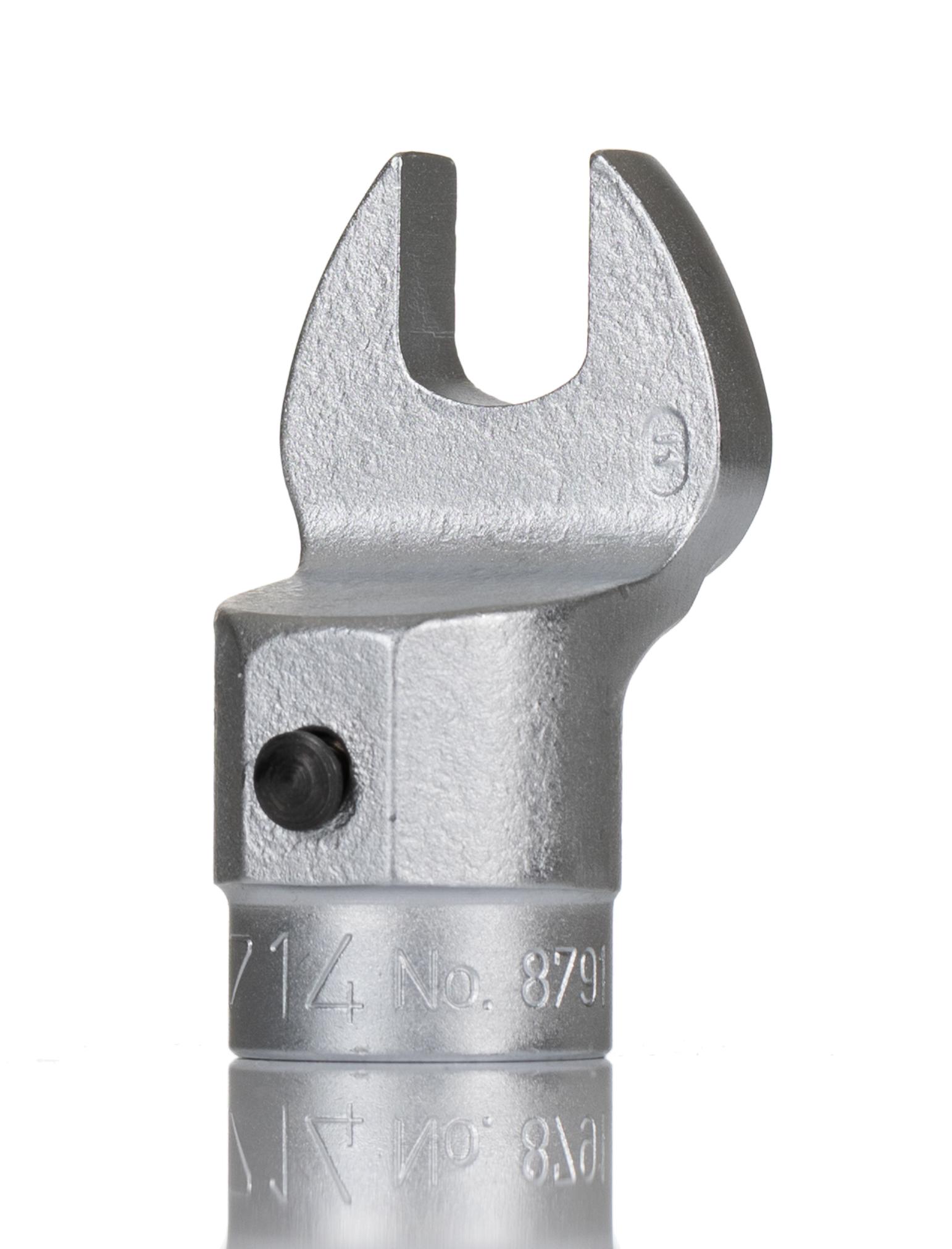 Gedore 8791 Series Spanner Spanner Head, 14 mm, Chrome Finish