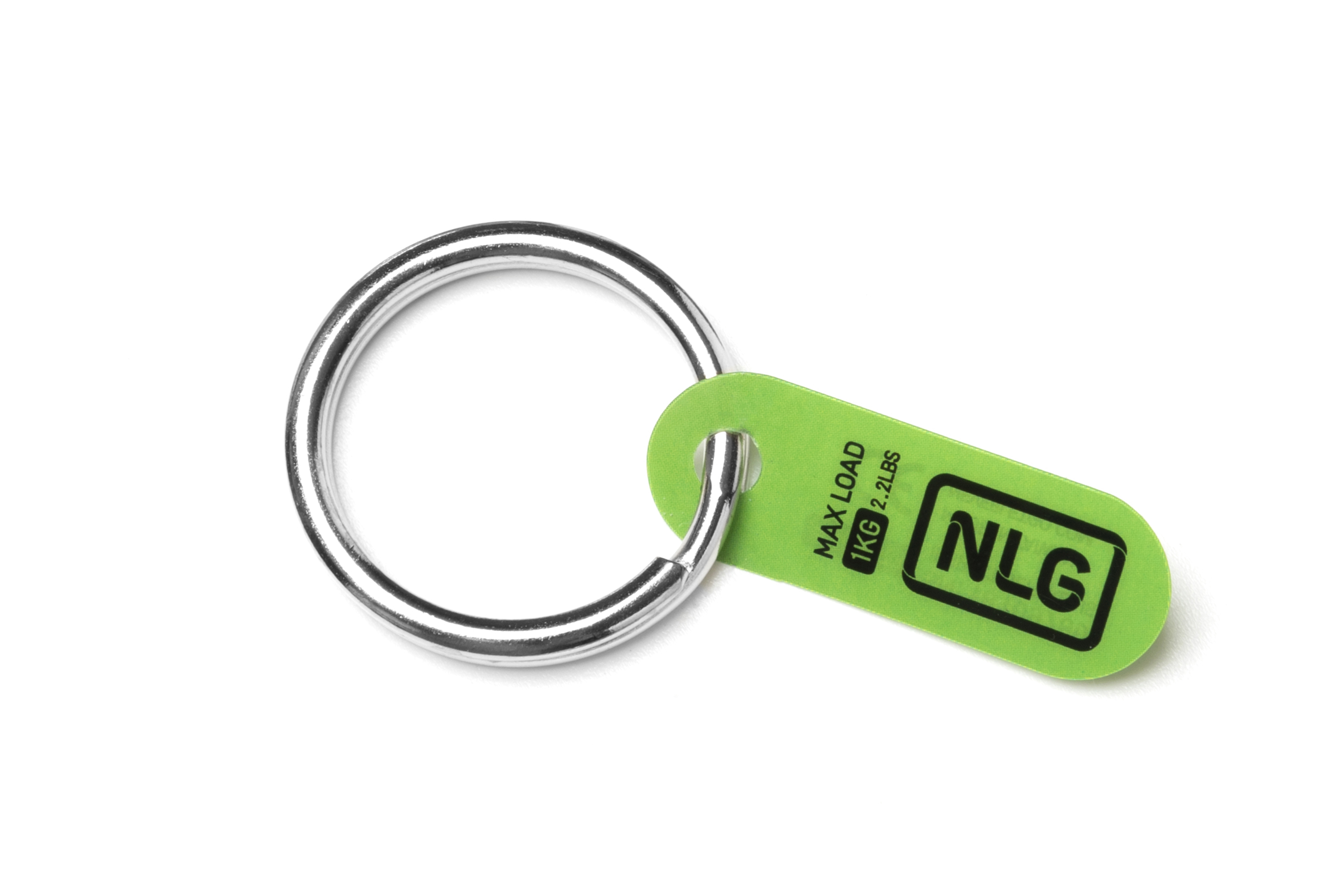 Never Let Go Tether Ring Steel