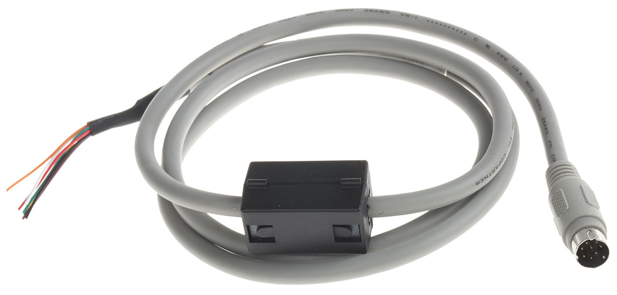 Mitsubishi Electric PLC connection cable 1m For Use With HMI CPU (MELSEC FX series), GT1020 Series