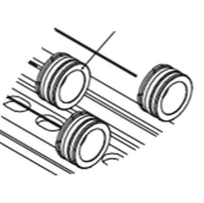 SMC SY7000 Rubber Seal, SY7000-70-1A