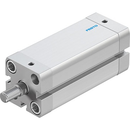 Festo Pneumatic Compact Cylinder - ADN-25-80-A-P-A 25 mm Bore, 80 mm ADN Series, Double Acting Acting