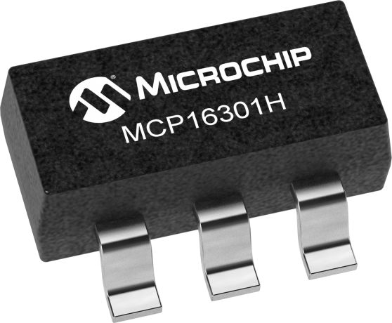 Microchip MCP16301HT-E/CHVAO, 1-Channel Synchronous Step-Down Voltage Regulator, Voltage Regulator, 600 mA, 15 V 500