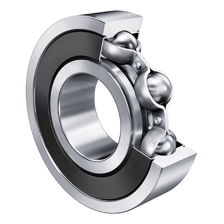 FAG 6308-C-2HRS-C3 1 Row Deep Groove Ball Bearing - 40 mm ID, 90 mm OD
