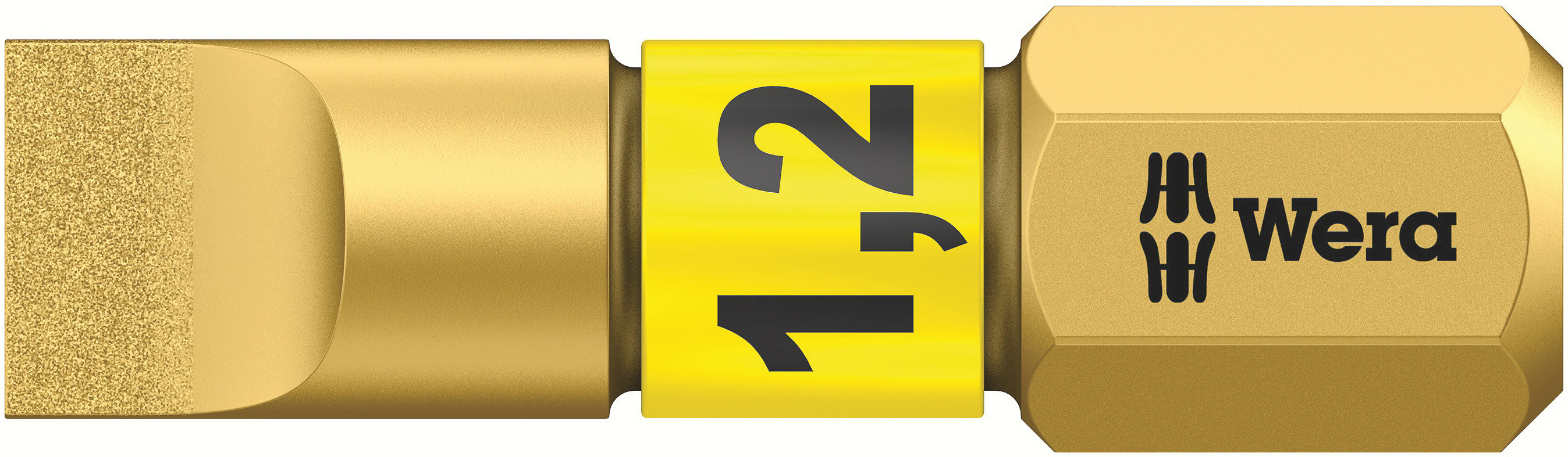 Wera Slotted Screwdriver Bit, SL1.2 Tip