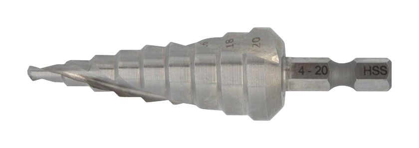 Makita HSS Step Drill Bit 4mm x 20.5mm