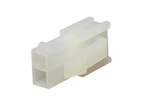 Molex, Mini-Fit Male Crimp Connector Housing, 4.2mm Pitch, 2 Way, 2 Row