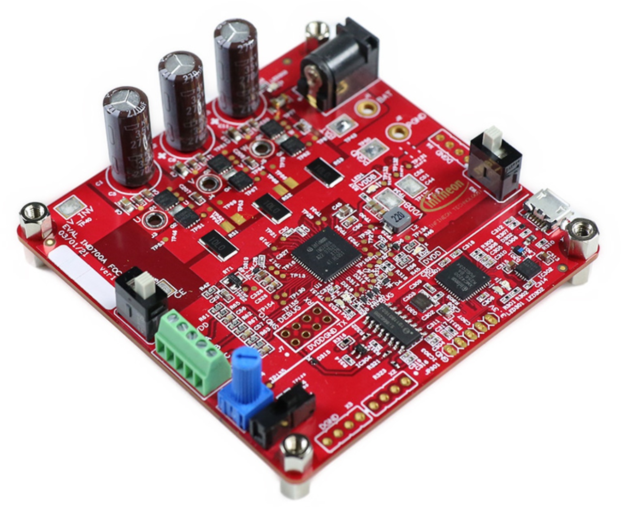 Infineon EVAL_IMD700A_FOC_3SH 18 V Brushless DC Motor Drive Board Motor Driver for IMD700A