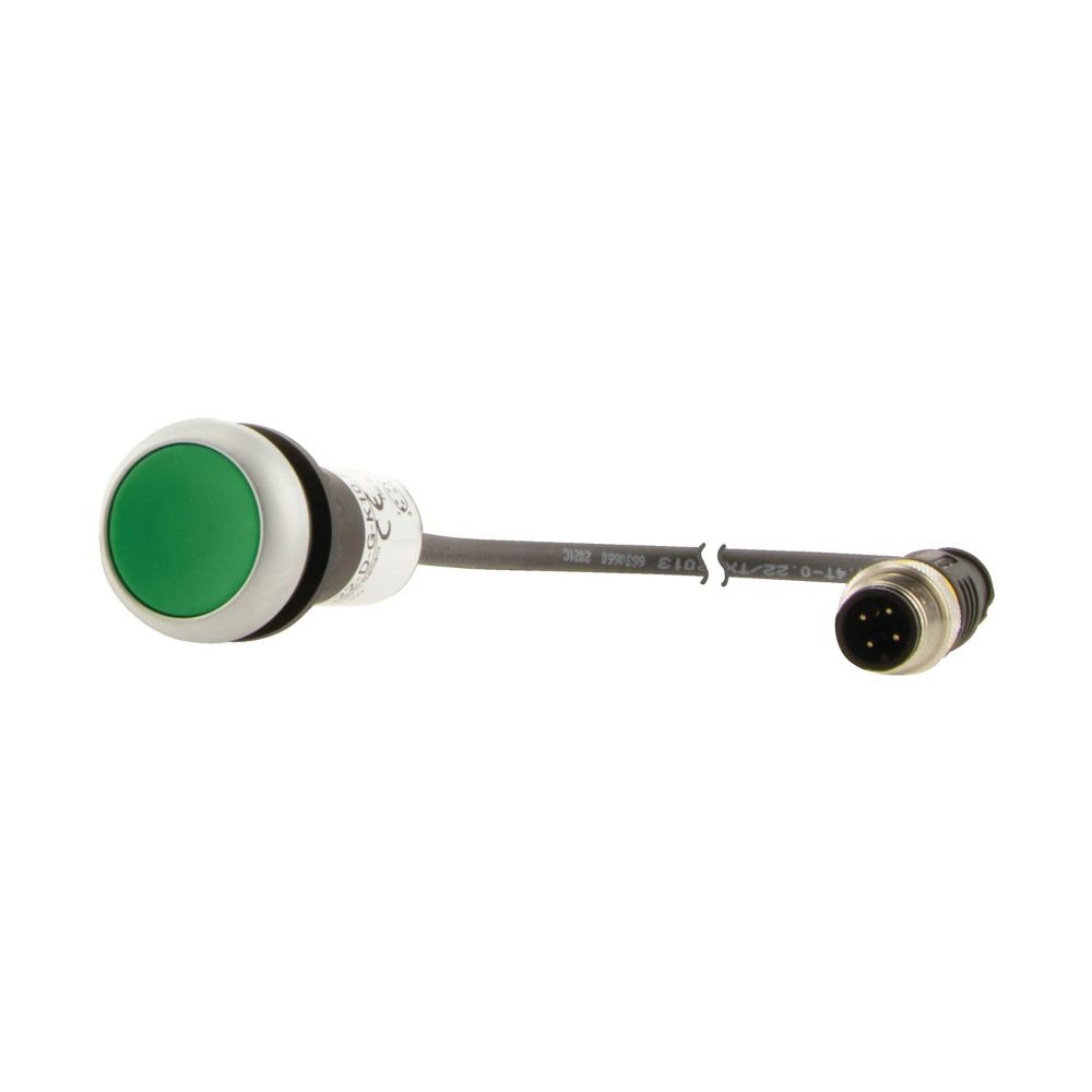 Eaton 185674 C22 Series Push Button Transmitter, Momentary, 1NC, 800V ac, IP65, IP66, IP67, IP69K