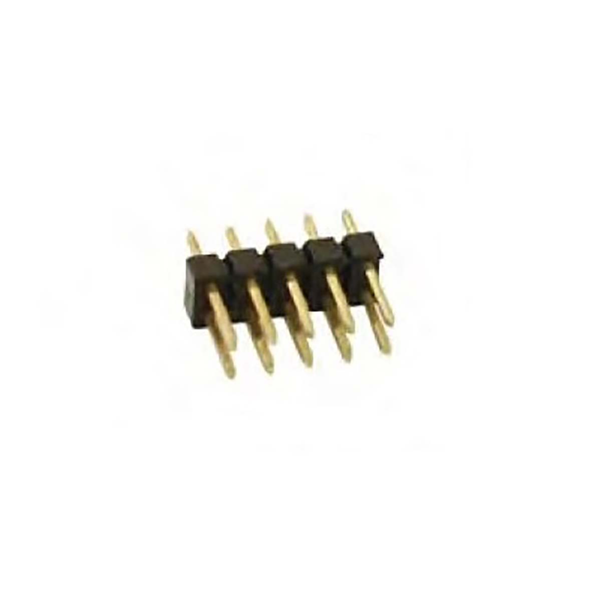 Amphenol Communications Solutions EconoStik Series Vertical Through Hole Pin Header, 10 Contact(s), 2.54 mm Pitch, 2